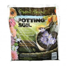 Organic Harvest Potting Mix Soil for Vegetables, Herbs and Flowers, 4 Quart   553368369